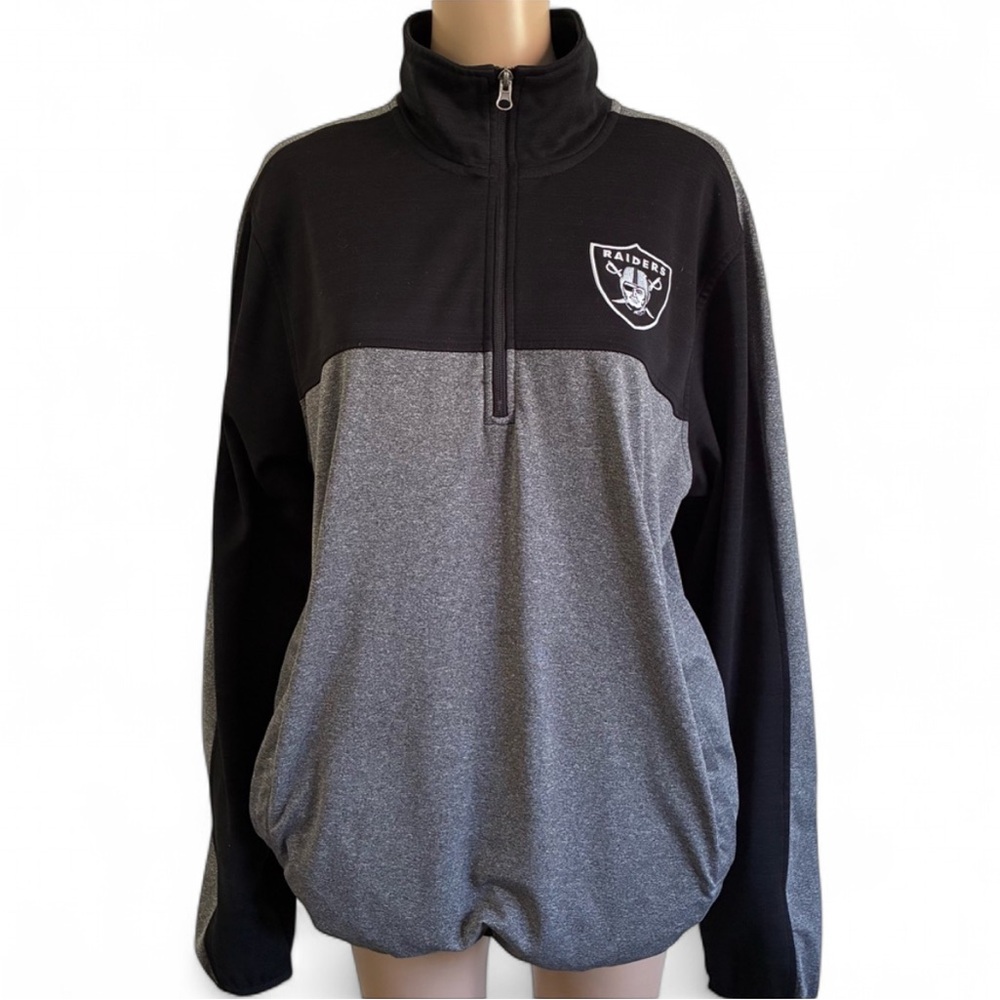 NFL Raiders Half Zip